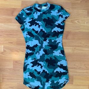FashionNova camo dress!